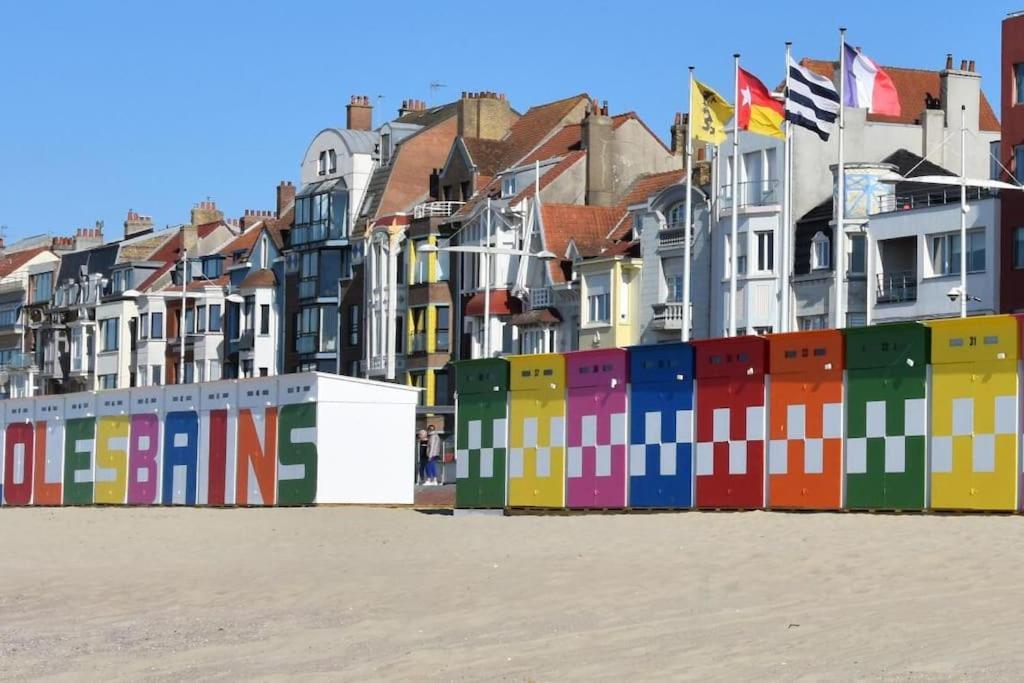 Super Petit Studio, A La Plage Lägenhet Dunkirk Exteriör bild